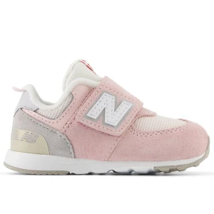 Buty dziecięce New Balance NW574BKM - różowe