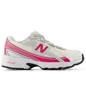Buty dziecięce New Balance P740677 - różowe