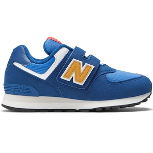 Buty dziecięce New Balance PV574HBG - niebieskie