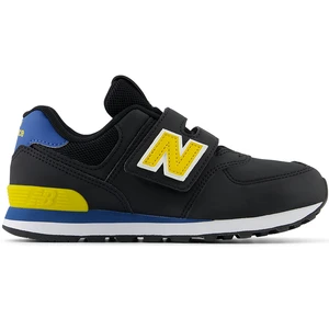 Buty dziecięce New Balance PV574KIB – czarne