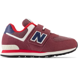 Buty dziecięce New Balance PV574NX1 - czerwone