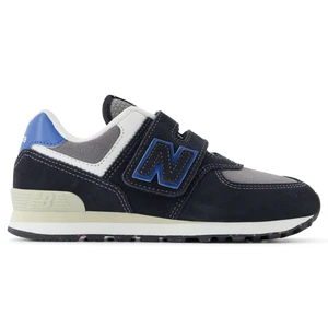 Buty dziecięce New Balance PV574QRB – czarne