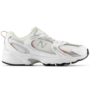 Buty dziecięce New Balance PZ530GA - białe