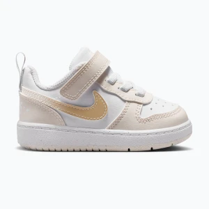 Buty dziecięce Nike Court Borough Low white/chalk/white/shimmer