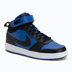 Buty dziecięce Nike Court Borough Mid 2 game royal/white/black