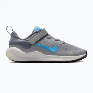 Buty dziecięce Nike Revolution 7 cement grey/university blue/light carbon