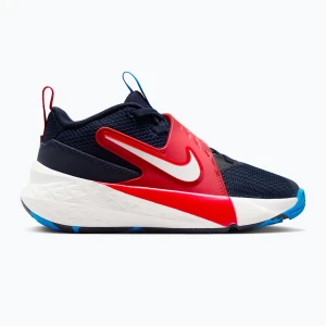 Buty dziecięce Nike Team Hustle D 12 tm navy/university red/photo blue/sail