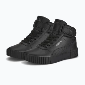 Buty dziecięce PUMA Carina 2.0 Mid Jr puma black/puma black/dark shadow