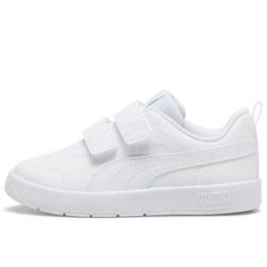 Buty dziecięce Puma Courtflex V3 V PS 39764202 - białe