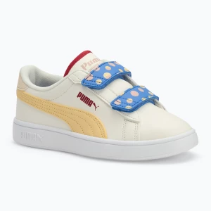 Buty dziecięce PUMA Smash 3.0 Summer Camp V PS warm white/chamomile/puma white