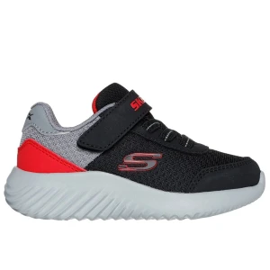Buty dziecięce Skechers Bounder Trekzic 403908NBKRD - czarno-szare