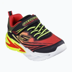 Buty dziecięce SKECHERS Flex-Glow Ultra black/red