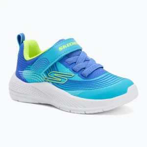 Buty dziecięce SKECHERS Microspec Advance turquoise Niebieski