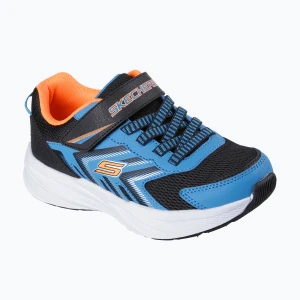 Buty dziecięce SKECHERS Microspec Tread black Niebieski