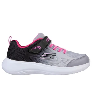 Buty dziecięce Skechers Selectors Sweet Swirl 302474LBKMT - szaro-czarne
