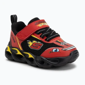 Buty dziecięce SKECHERS Skechers Thermo-Flash Wheel Buddies red/black