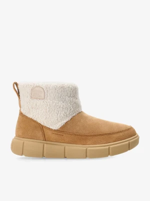 Buty dziecięce Sorel Explorer III Slip-On Cozy WP - tawny buff/natural