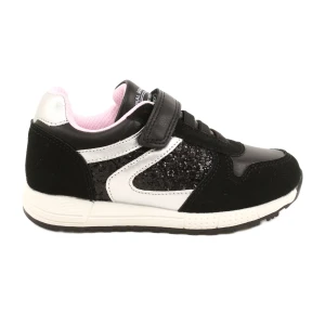 Buty dziecięce Sportowe American Club ES40 Czarne
