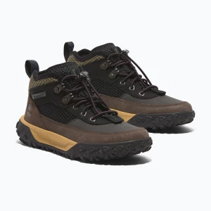 Buty dziecięce Timberland Greenstride Motion 6 Low Lace black nubuck/brown