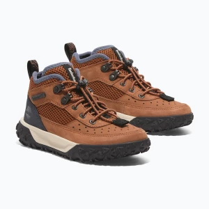 Buty dziecięce Timberland Greenstride Motion 6 Low Lace dark orange nubuck