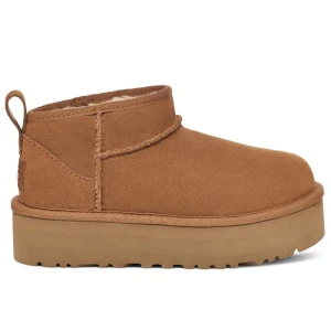 Buty dziecięce Ugg Classic Ultra Mini Platform 1157791K-CHE - brązowe