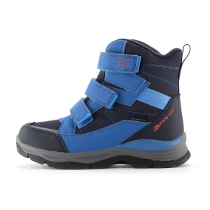 Buty dziecięce zimowe ocieplane Nerado niebieskie Alpine Pro