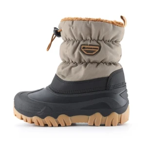 Buty dziecięce zimowe ocieplane Woro brązowe Alpine Pro