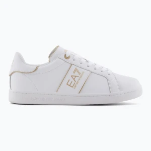 Buty EA7 Emporio Armani Classic Logo full wht/gold detail