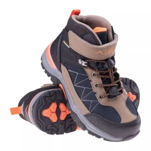 Buty Elbrus Alven Mid Wp Jr 92800442273 brązowe