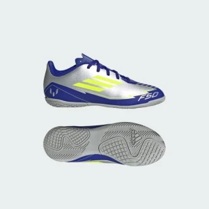 Buty F50 Club Messi IN Kids Adidas srebrny