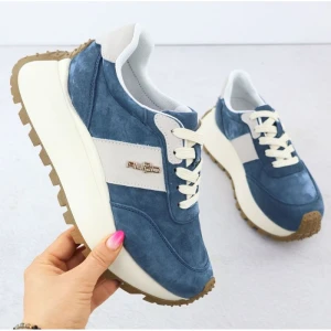 Buty Filippo na grubej platformie W DP6785 PAW637B