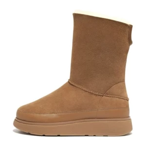 Buty FitFlop GEN-FF Short Double-Faced Shearling Boots W GO9-A69 brązowe