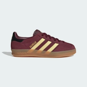BUTY GAZELLE INDOOR Adidas bordowy
