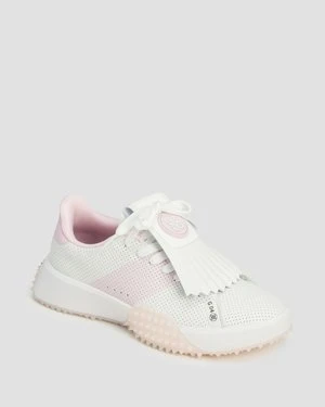 Buty golfowe damskie G/Fore G.112 Perforated Kiltie biało-różowe