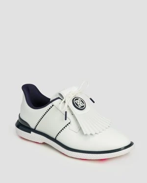 Buty golfowe damskie G/Fore Gallivan2r Saddle Stripe biało-granatowe