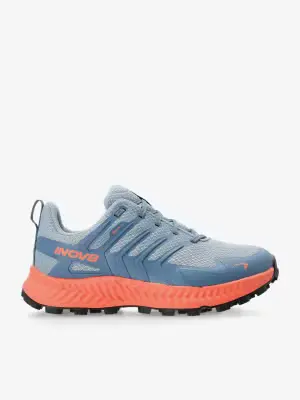 Buty GORE TEX damskie Inov-8 Roclite GTX Wide - blue grey/coral