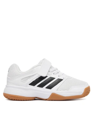 Buty halowe adidas Speedcourt Indoor Shoes Kids KZ7133 Biały