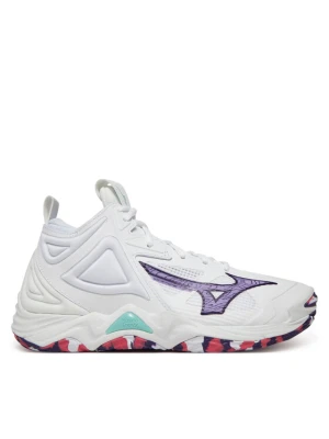 Buty halowe Mizuno Wave Momentum 3 Mid V1GC2317 Biały