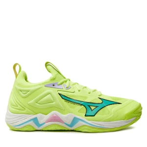 Buty halowe Mizuno Wave Momentum 3 V1GA231286 Zielony