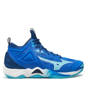 Buty halowe Mizuno Wave Momentum 3 V1GA2317 Niebieski