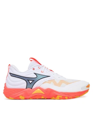 Buty halowe Mizuno Wave Momentum Elite V1GA2512 Pomarańczowy