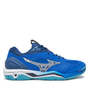 Buty halowe Mizuno Wave Stealth 6 X1GA2430 Niebieski