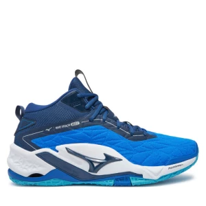 Buty halowe Mizuno Wave Stealth Neo 2 Mid X1GA2405 Niebieski