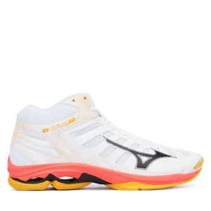 Buty halowe Mizuno Wave Voltage 2 Mid V1GA2465 Pomarańczowy