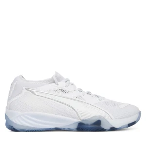 Buty halowe Puma Eliminate Nitro Sqd 4 108438 02 Biały