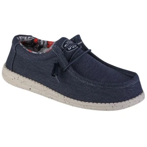 Buty Hey Dude Wally Stretch Canvas M 40022-425 niebieskie