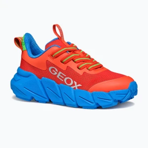 Buty juniorskie Geox Flexyper Fast red/light blue