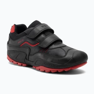 Zdjęcie produktu Buty juniorskie Geox New Savage black/red