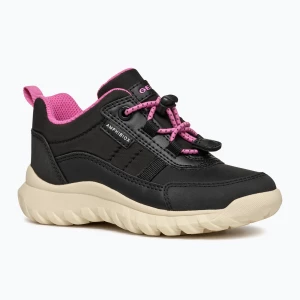 Buty juniorskie Geox Simbyos ABX black/fuchsia