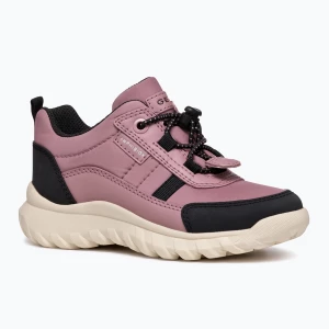 Buty juniorskie Geox Simbyos ABX dark pink/black